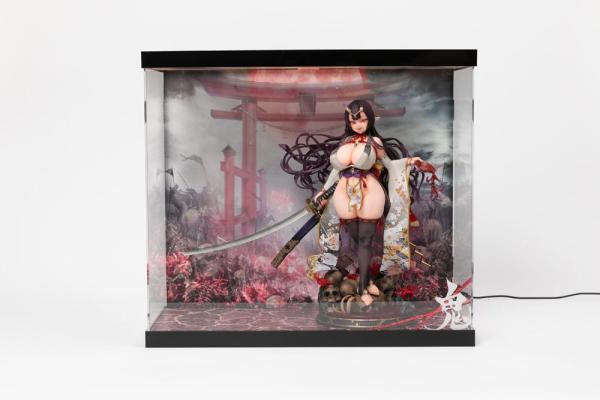 SHINSAI Acrylic Display Case with Lighting Inbina Rasethuhime Saki 39 cm