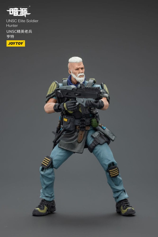 UNSC Dark Source Action Figur Elite Soldier Hunter 7 cm 5