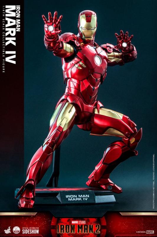 Iron Man 2: Iron Man Mark IV 1/4 Action Figure - Hot Toys