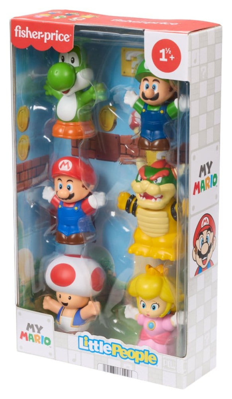 My Mario Little People Collector Mini Figure 6-Pack 7 cm 5