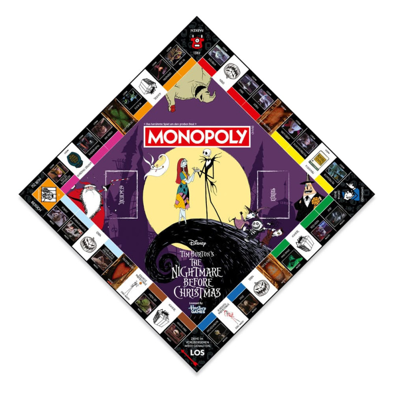 Monopoly Board Game Nightmare Before Christmas *German Version* 1