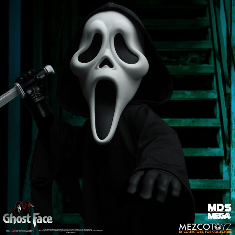 Ghost Face MDS Mega Scale Plush Doll Ghost Face 38 cm 3