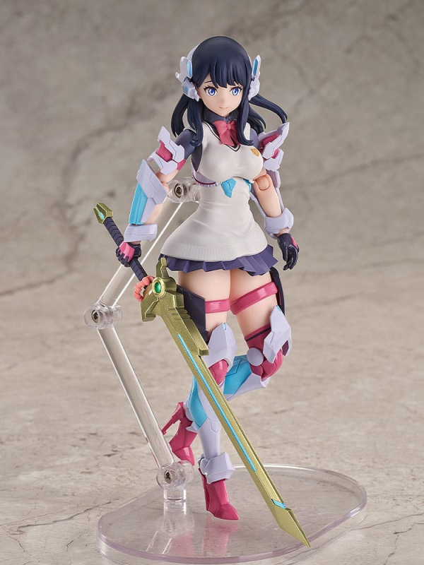 Gridman Universe Figma Action Figure Hyper Body Rikka Takarada (Grid Tector Ver.) 15 cm 7