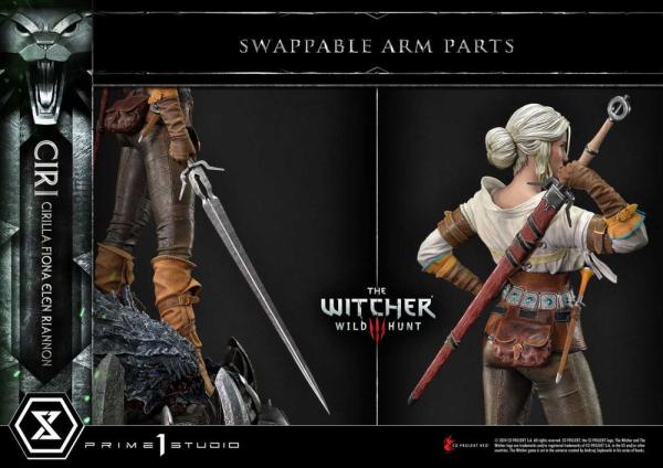 The Witcher 3: Wild Hunt Museum Masterline Statue 1/3 Wild Hunt Ciri Fiona Elen Riannon 81 cm