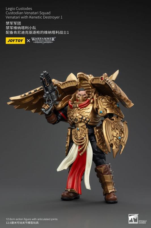 Warhammer The Horus Heresy Action Figure 1/18 Legio Custodes Custodian Venatari Squad Venatari with 1