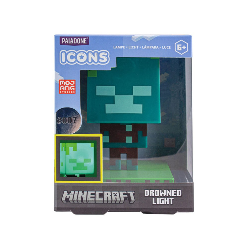 Minecraft Icon Light Drowned Zombie 2