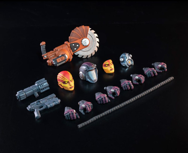 Cosmic Legions: OxKrewe Book One Thraxxon Actionfigur Uularia Speer (Deluxe) 1