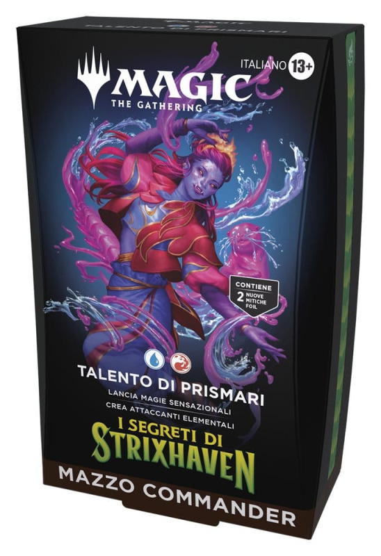 Magic the Gathering I Segreti di Strixhaven Commander Decks Case (5) italian 6