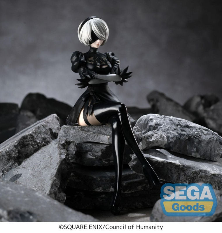 NieR:Automata Ver1.1a PM Perching PVC Statue 2B 13 cm 2