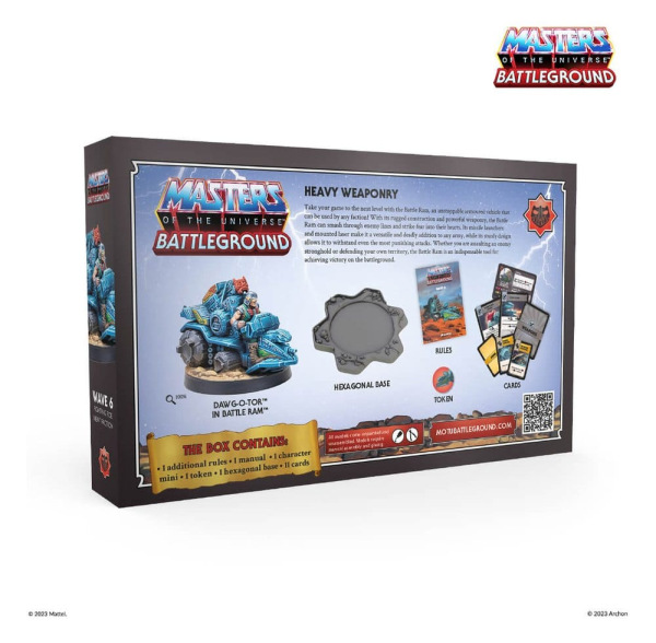 Masters of the Universe: Battleground Miniatures Game Wave 6: Fighting Foe Men Faction *Spanish Vers 1