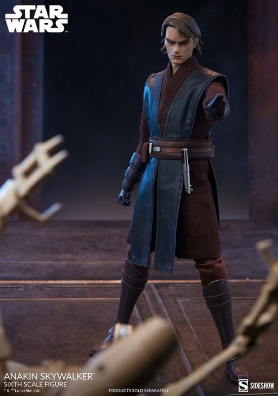 Star Wars The Clone Wars: Anakin Skywalker 1/6 Action Figure - Sideshow Collectibles
