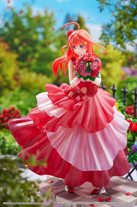 The Quintessential Quintuplets: The Movie PVC Statue 1/7 Itsuki Nakano Floral Dress Ver. 23 cm