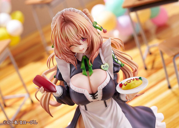Hanikami Kanojo PVC Statue 1/6 Maid Maison Hanikami Kanojo Sano Hiiragi 20 cm 6
