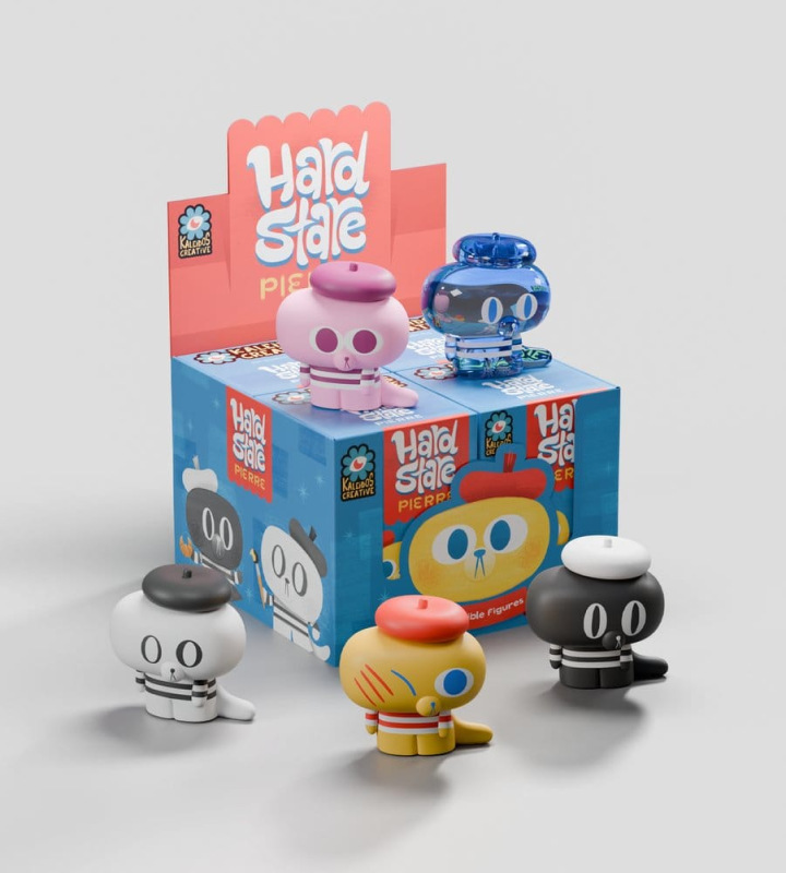 Hard Stare Pierre Mini Figures S1 5 cm Blind Box Display (4) 4
