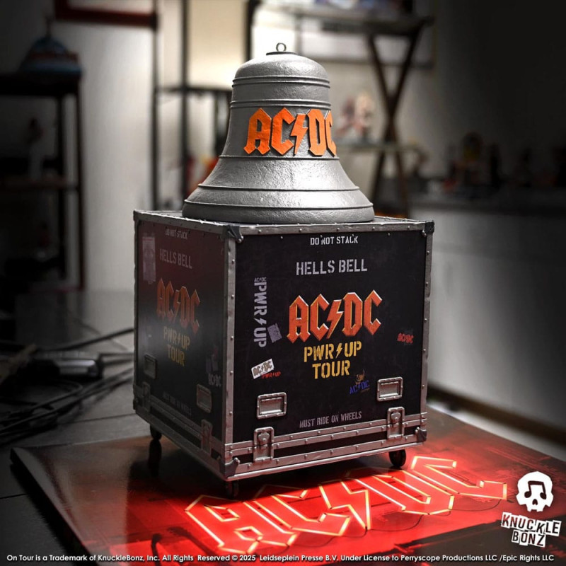 AC/DC Rock Ikonz On Tour Statue PWR UP Tour Hells Bell 2