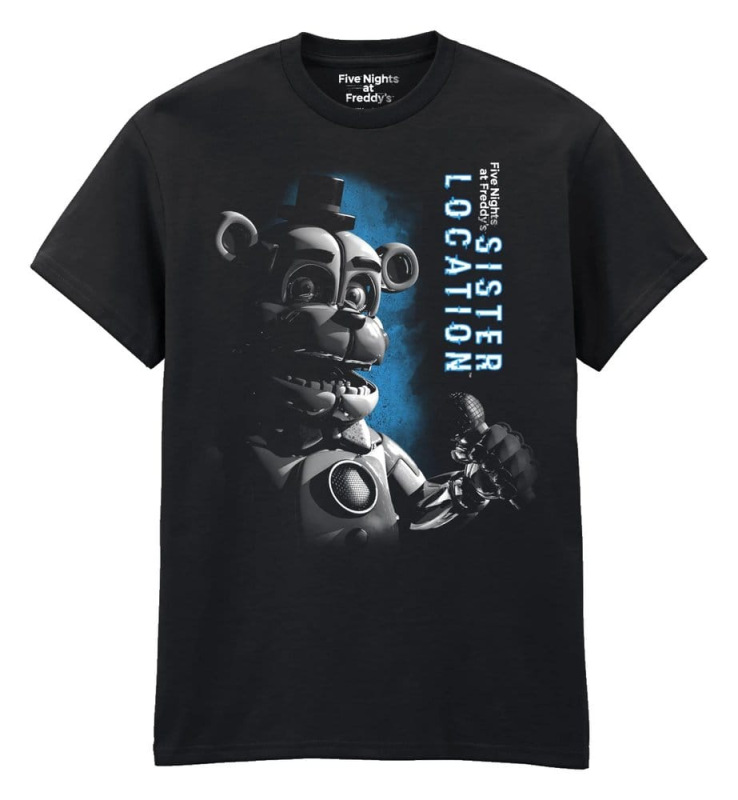Five Nights at Freddy’s T-Shirt Sister Location Funtime Freddy Black Size M 1