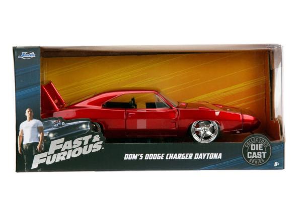 Fast & Furious Diecast Model 1/24 1969 Dodge Charger Daytona