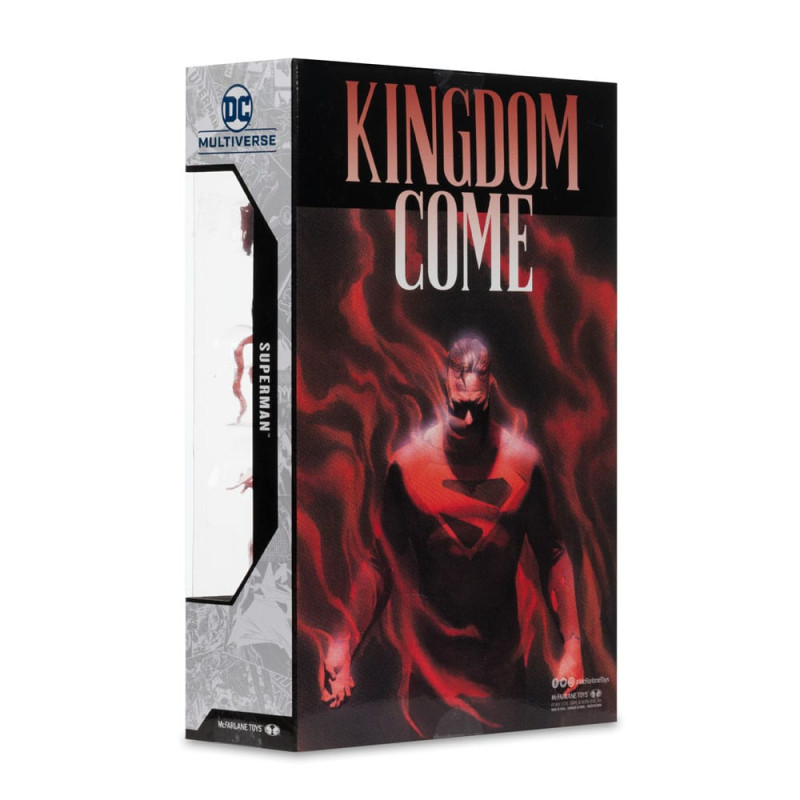 DC Multiverse McFarlane Cover Recreations Action Figure Superman (Kingdom Come) (Gold Label) 18 cm 11