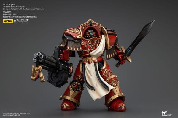 Warhammer The Horus Heresy Action Figure 1/18 Blood Angels Crimson Paladins Squad Crimson Paladin wi