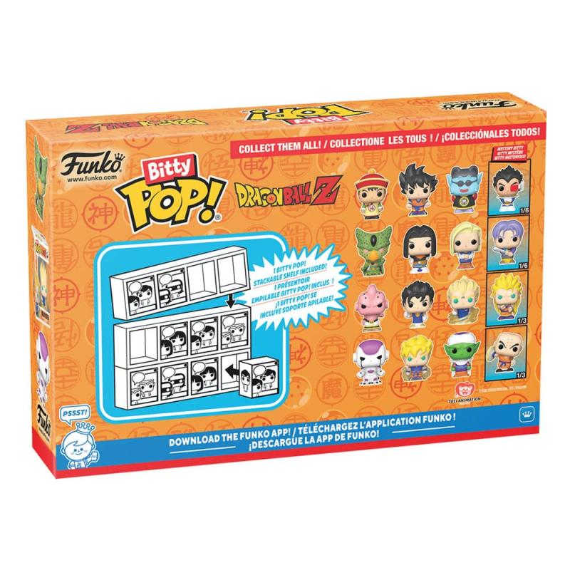 Dragon Ball Bitty POP! Vinyl Figure 4-Pack Cell (First Form) 2,5 cm 3