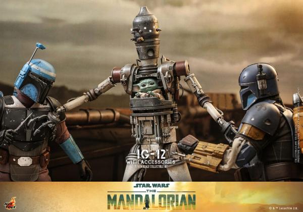 Star Wars The Mandalorian: IG-12 with accessories 1/6 Action Figure - Hot Toys