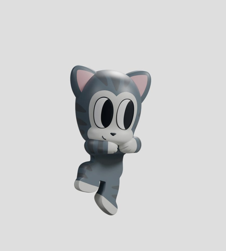 Tiny Shiny Hiney Peakers Mini Figures S1 6 cm Blind Box Display (6) 3