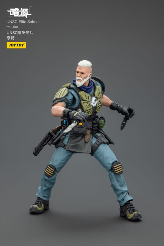UNSC Dark Source Action Figur Elite Soldier Hunter 7 cm 8
