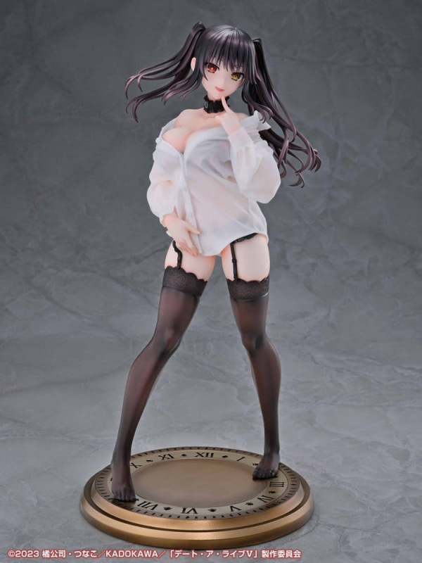 Date A Live V Re:Dress PVC Figure 1/4 Kurumi Tokisaki Dress shirt Ver. 40 cm 13
