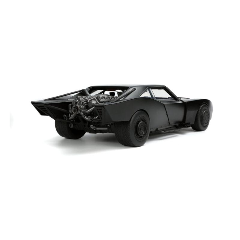 Batman 2022 Hollywood Rides Diecast Model 1/18 2022 Batmobile with Figure