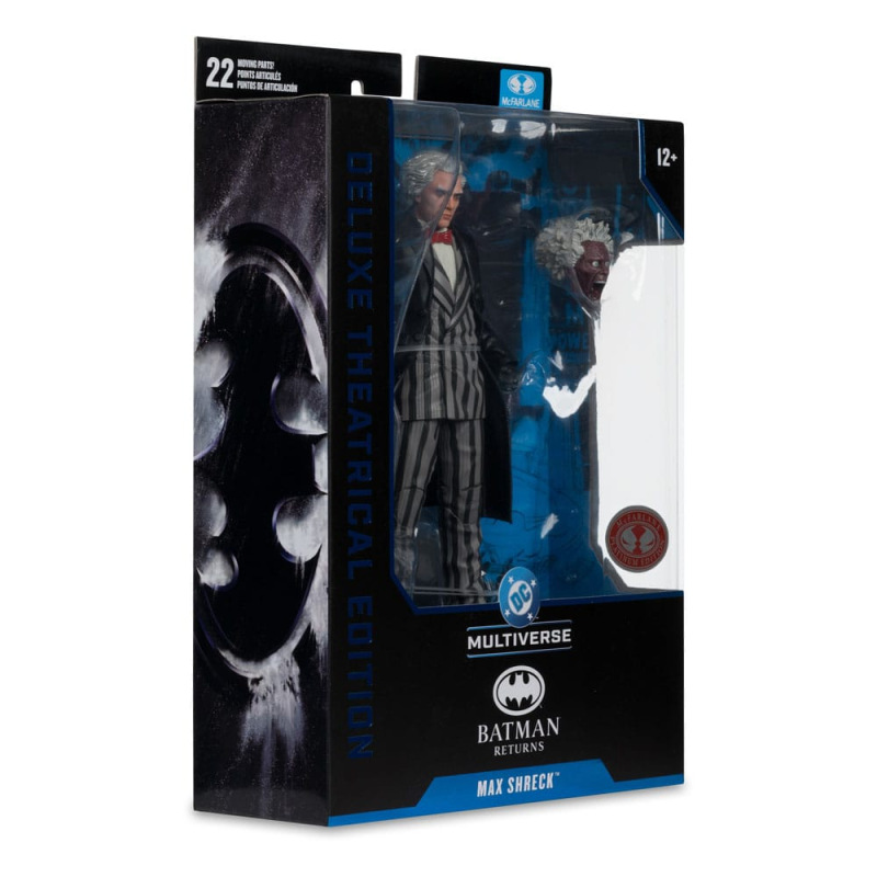 Batman Returns DC Theatrical Deluxe Edition Action Figure Max Shreck (Red Platinum Edition) 18 cm 7