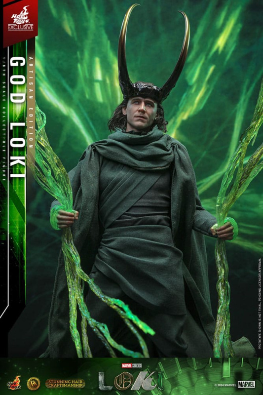 Loki DX Action Figure 1/6 God Loki Artisan Edition Hot Toys Exclusive 31 cm 7