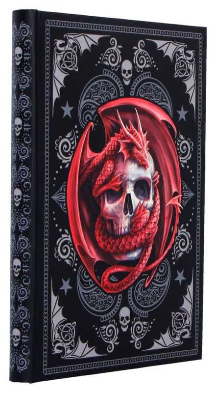 Anne Stokes Journal Skull Embrace A5 18 cm 2