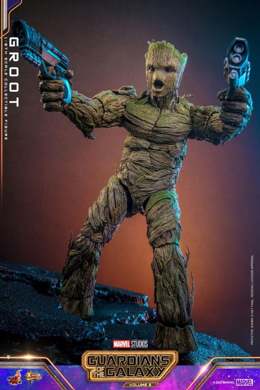 Guardians of the Galaxy Vol. 3: Groot 1/6 Movie Masterpiece Action Figure - Hot Toys