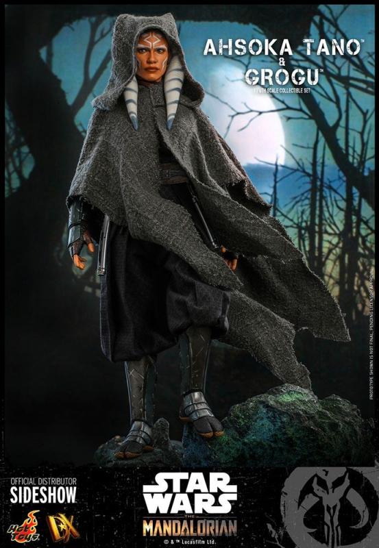 Star Wars The Mandalorian: Ahsoka Tano & Grogu 1/6 Action Figure - Hot Toys