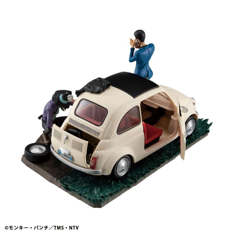 Lupin III PVC Statue Lupin the Gallery Punk at Dawn 9 cm 5