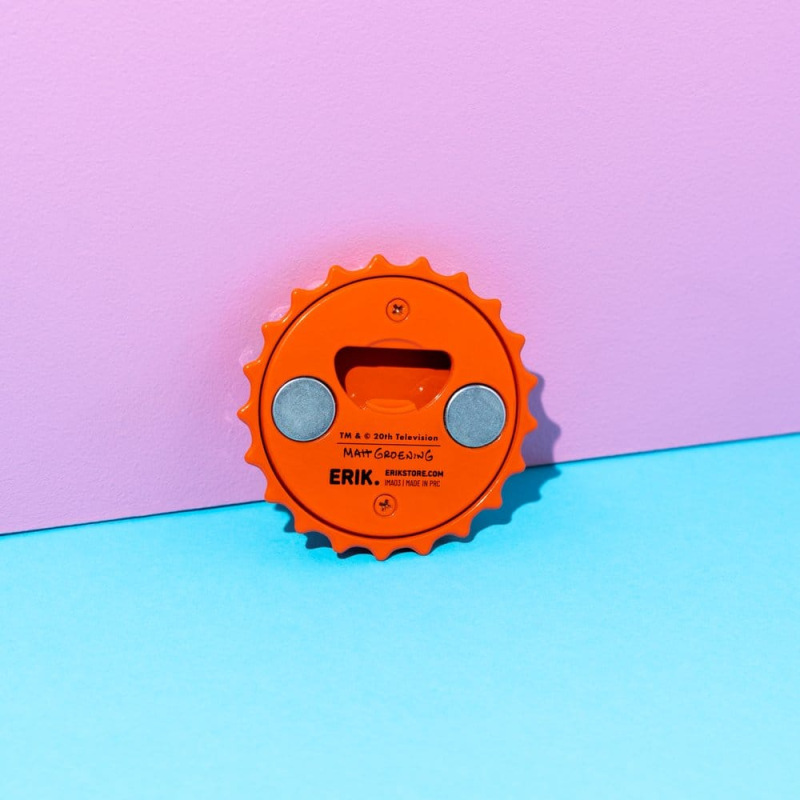 The Simpsons Magnet with Bottle Opener Duff Beer 7 cm 3