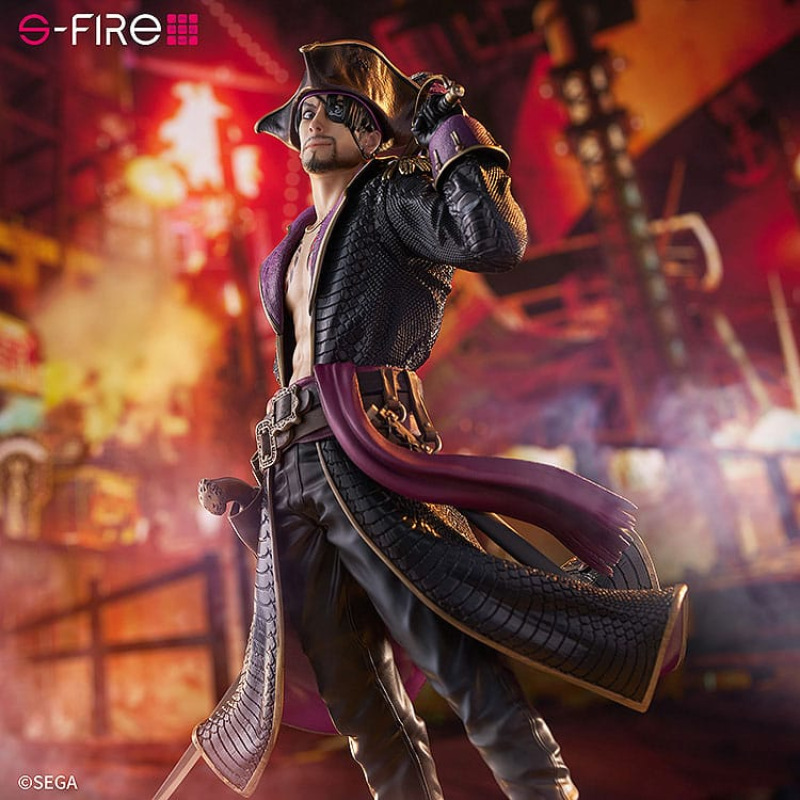 Like a Dragon: Pirate Yakuza in Hawaii S-Fire PVC Statue 1/7 Captain Majima (Goro Majima) 26 cm 13