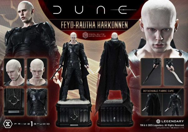 Dune: Part Two Real Elite Masterline Series Statue 1/3 Feyd-Rautha Harkonnen 83 cm 5