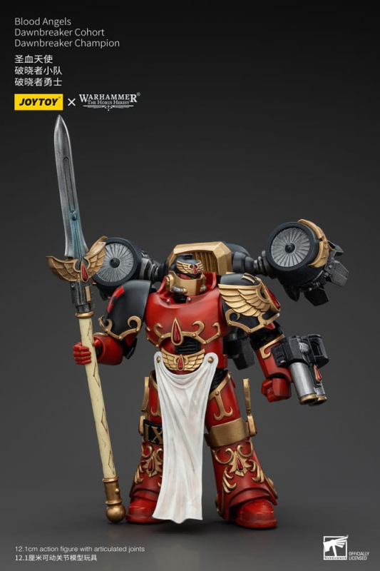 Warhammer The Horus Heresy Action Figure 1/18 Blood Angels Raldoron First Captain of the Blood Angel 1