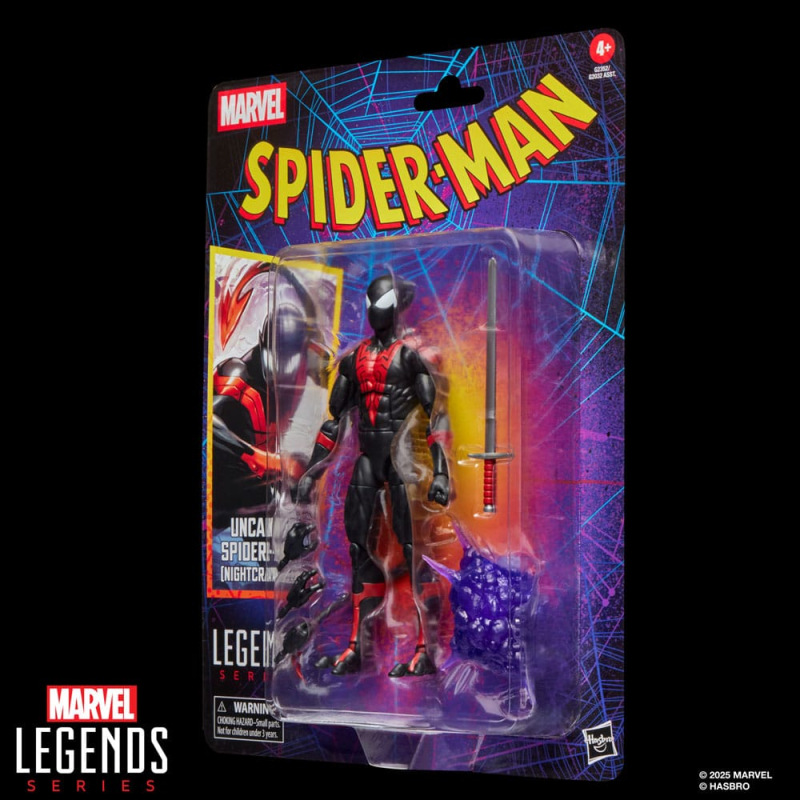 Spider-Man Marvel Legends Retro Action Figure Uncanny Spider-Man (Nightcrawler) 15 cm 2