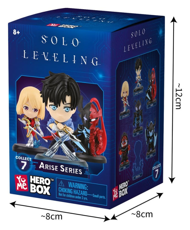Solo Leveling Hero Box Mini Figures Shadow Rising Series Blind Box Display (12) 14
