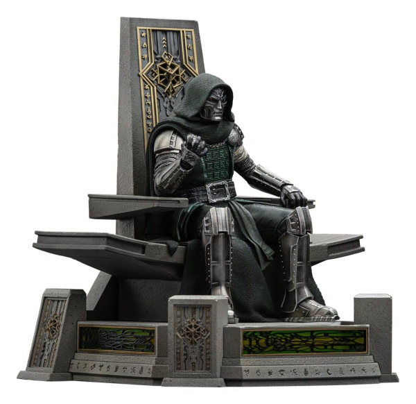 Avengers: Doomsday Art Scale Statue 1/10 Doctor Doom on Throne 22 cm 6