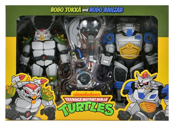 Teenage Mutant Ninja Turtles (1987 Cartoon) 2-Pack Action Figures Robo Tokka and Rahzar 18 cm 2