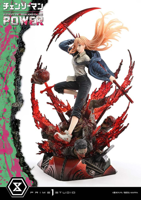 Chainsaw Man Ultimate Premium Masterline Series Statue 1/4 Power Deluxe Bonus Version 66 cm 8