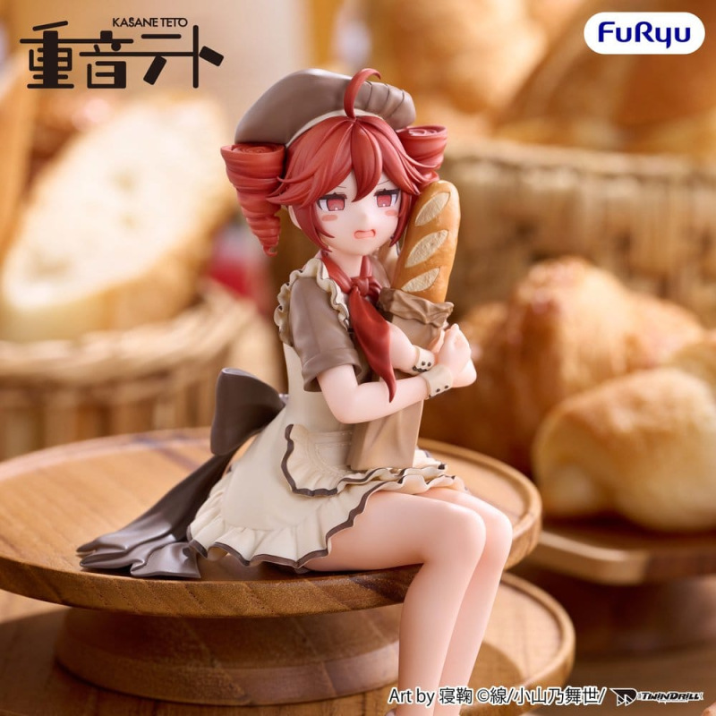 UTAU Noodle Stopper PVC Figure Kasane Teto Baguette Ver. 14 cm 3