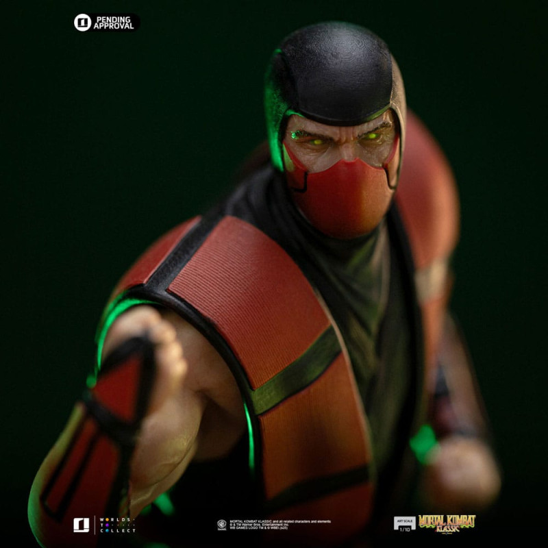 Mortal Kombat Art Scale Statue 1/10 Ermac (Ninjas Collection) 21 cm 5