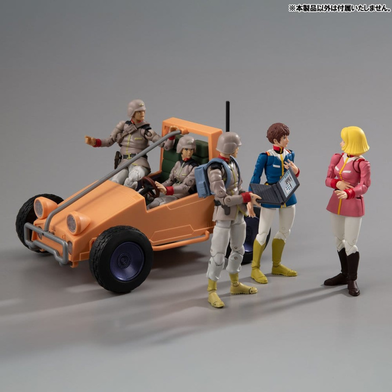 Mobile Suit Gundam G.M.G. Collection EX Diorama White Base Bridge Radio Operator Desk Set 10 cm (wit 10