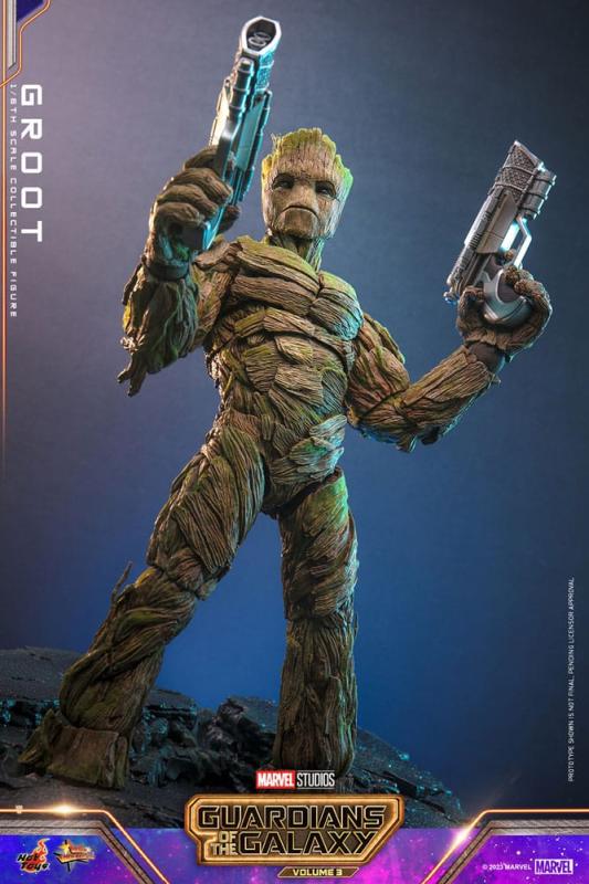 Guardians of the Galaxy Vol. 3: Groot 1/6 Movie Masterpiece Action Figure - Hot Toys
