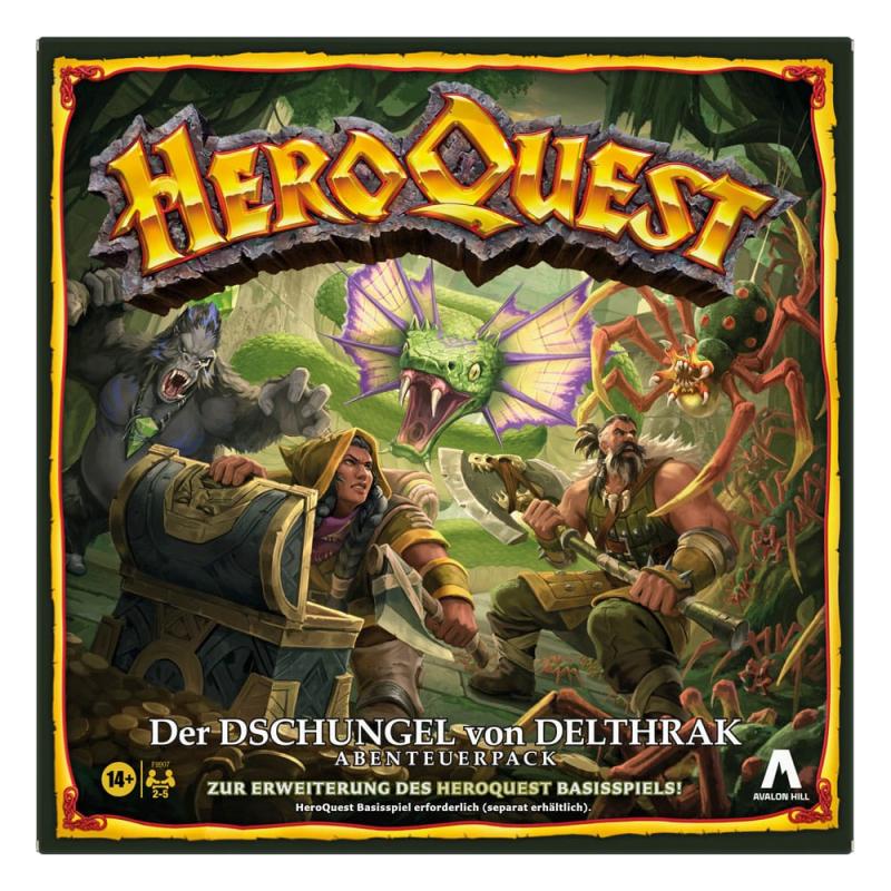 HeroQuest Board Game Expansion Der Dschungel von Delthrak Quest Pack *German Version*