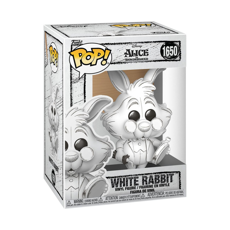 Disney POP! Vinyl Figure Sketched- White Rabbit 9 cm 1
